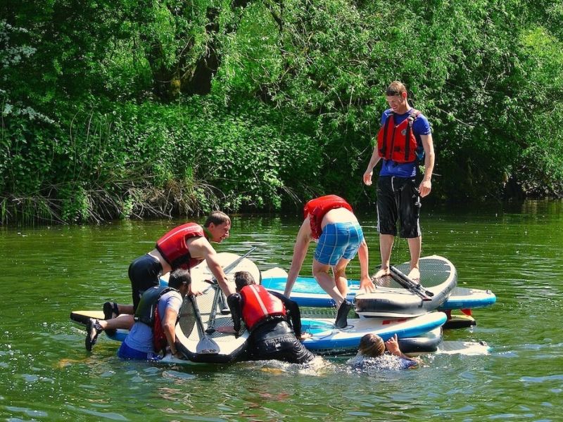 SUP team building activity