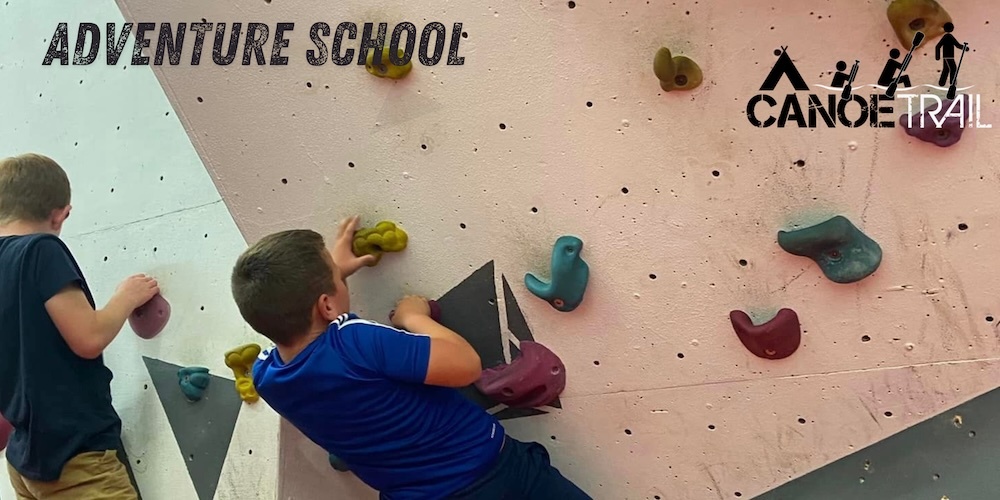 Adventure School climbing