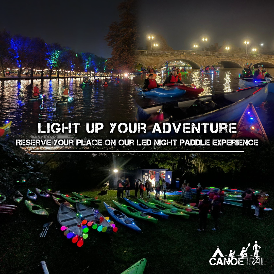 LED and Glowsticks Night Paddle
