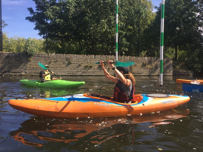 Introduction  and development of Progressive Kayaking Skills Course  - 3 x 3  Week course