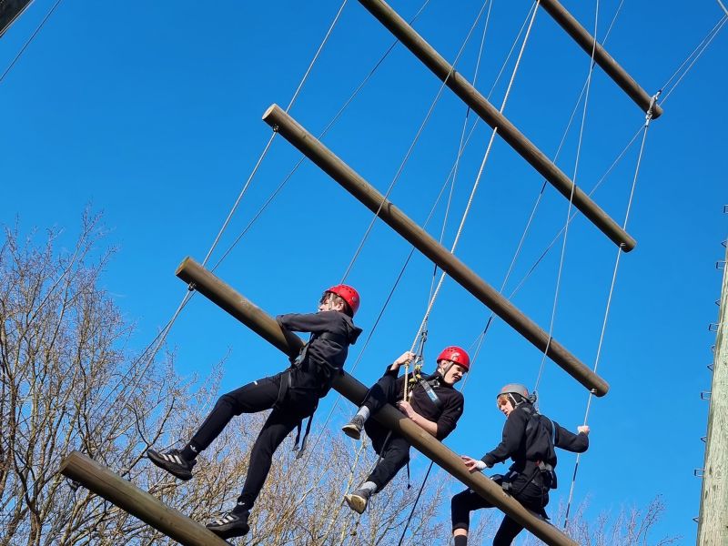 High ropes Course jacobs ladder