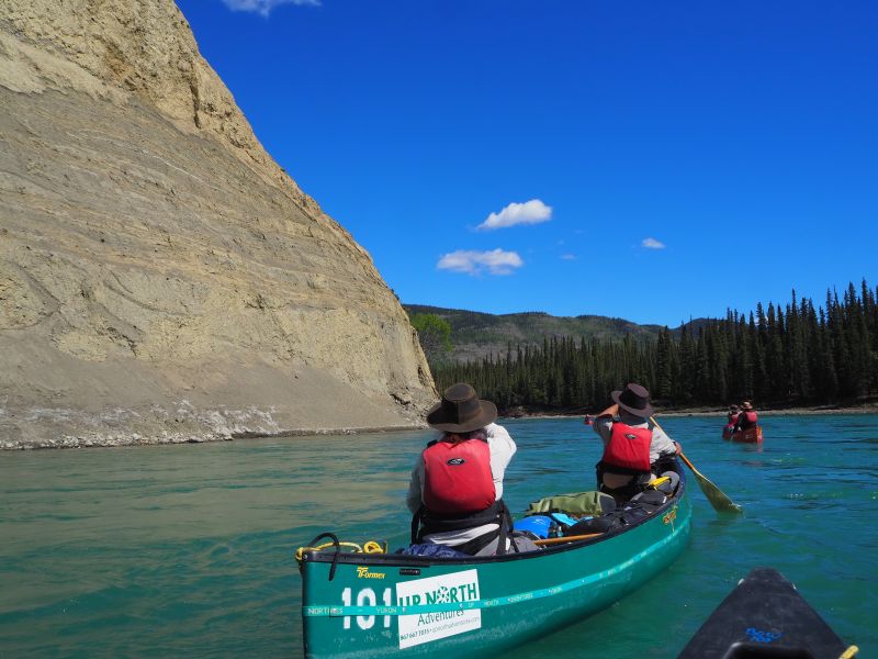 Paddling the Yukon