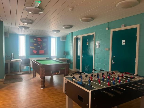 Kempston Youth Centre Balcony games area two