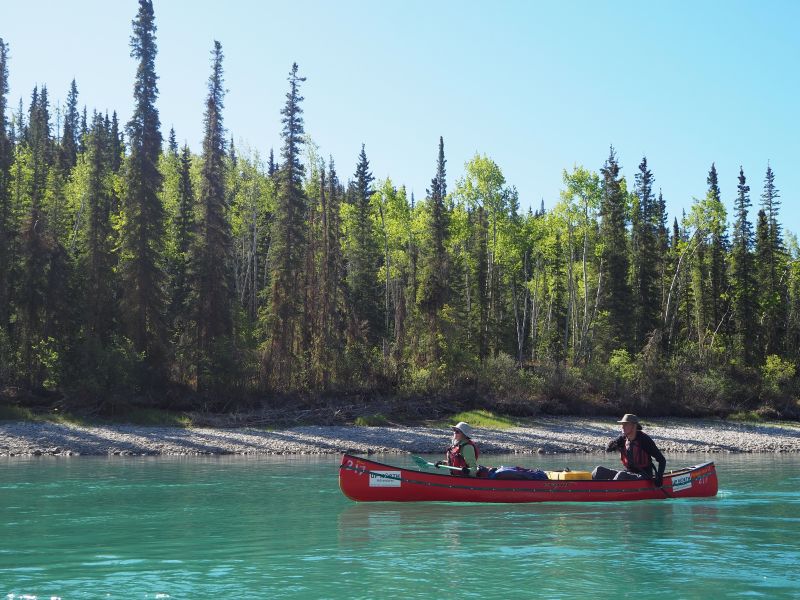 Paddling the Yukon