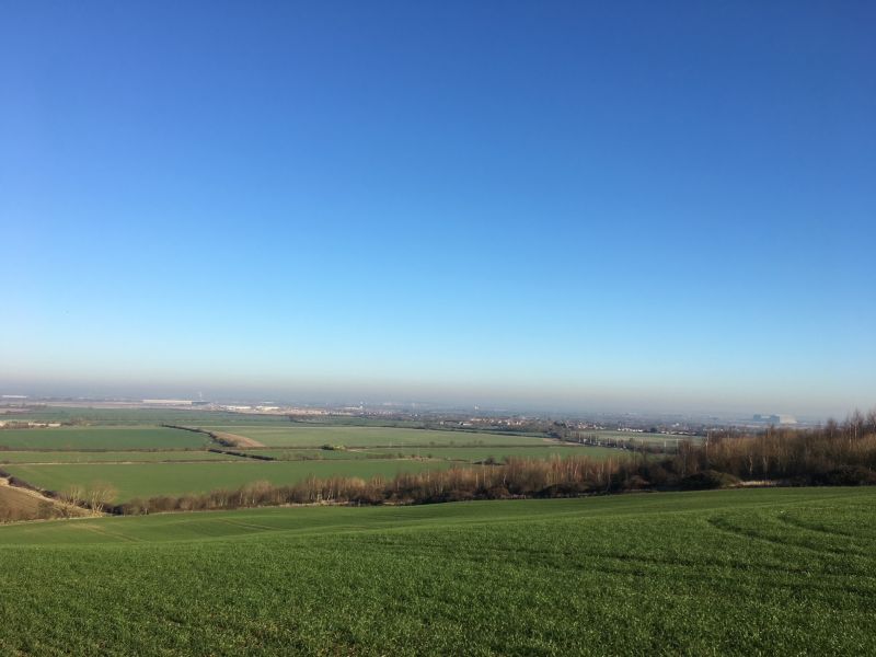 Duke of Edinburgh Silver Open Walking Expedition in Bedfordshire, views from Greensands Ridge