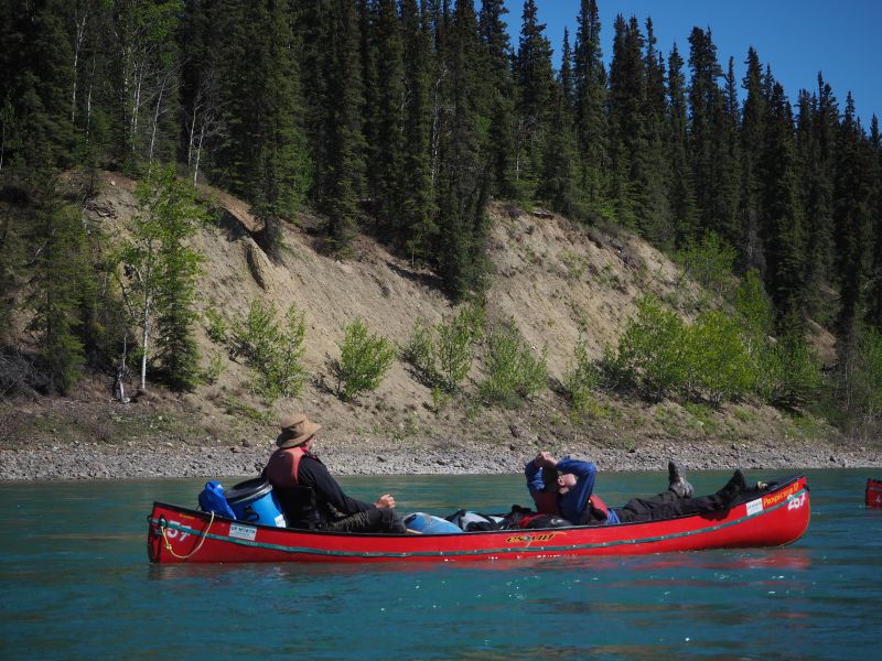 Paddling the Yukon