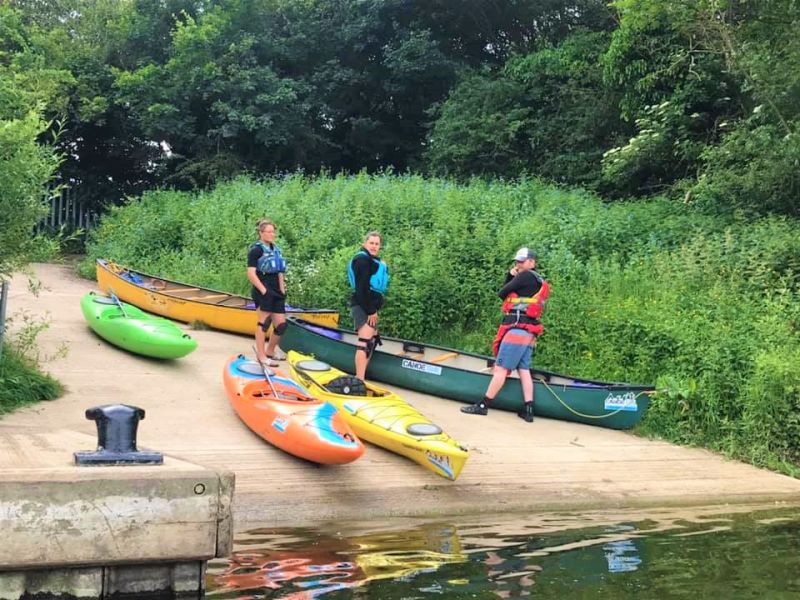 Paddle UK Discover Course personal paddling award