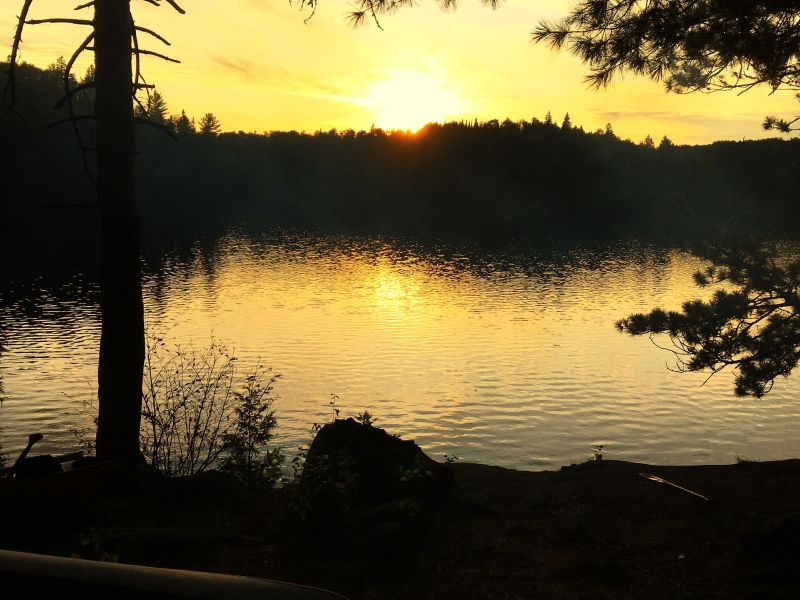 Sunset in Algonquin Park