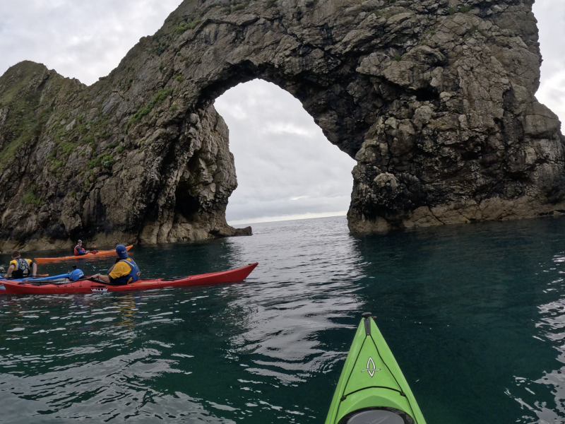 Sea Kayaking Jurassic Coast - Durdle door