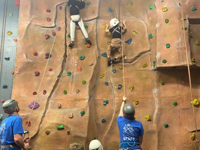 Indoor Climbing and bouldering wall