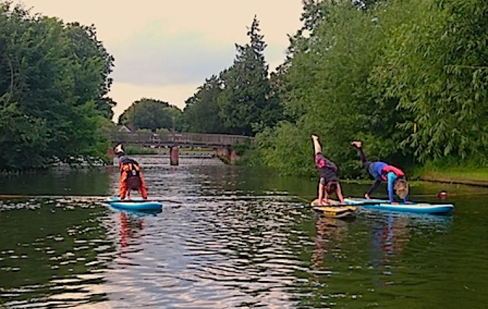 Stand Up Paddleboard (SUP) Yoga Course