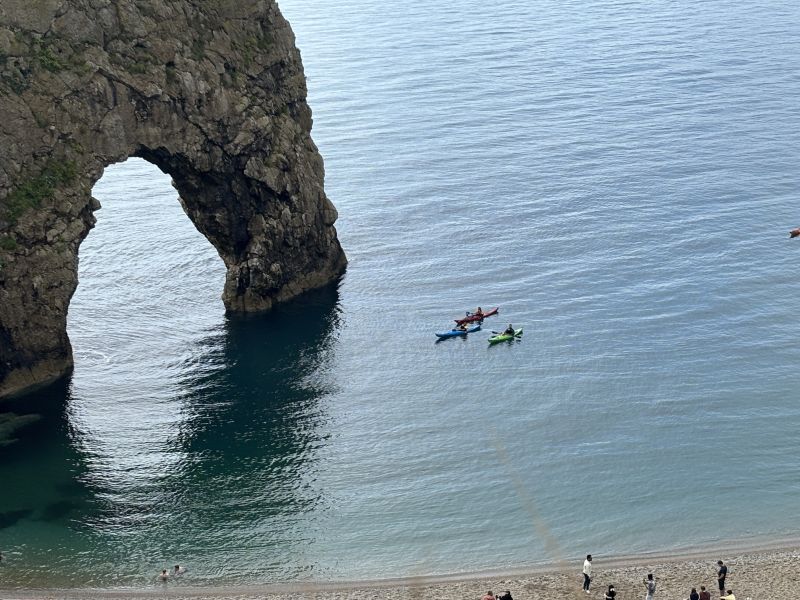 Sea Kayaking Jurassic Coast - Durdle door