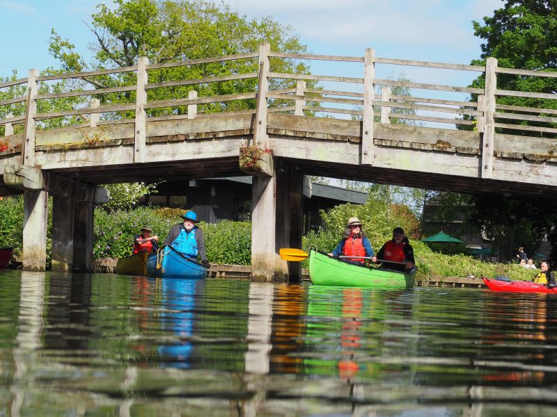 Hide and Seek under the Stour Bridges on the River Stour Canoe and Kayak Expedition