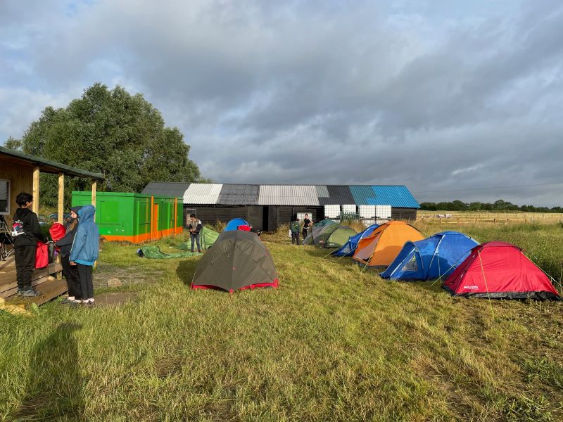 Duke of Edinburgh Silver Open Walking Expedition in Bedfordshire, staying at Orchard End Farm