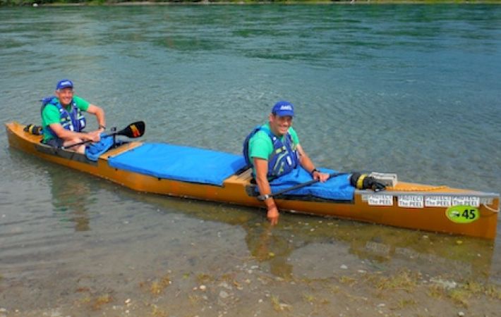Canoe Trail Team Taking Part In the Yukon River Quest