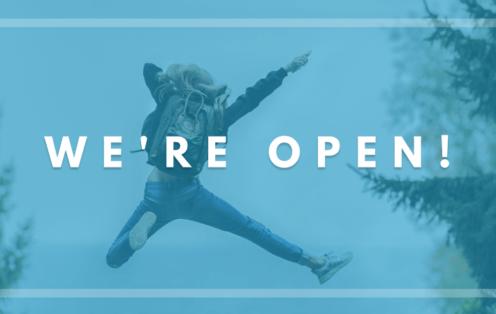 We're Now Open for Adventures for 2021!