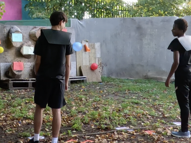 Bedfordshire Adventure School Holiday Club Axe Throwing