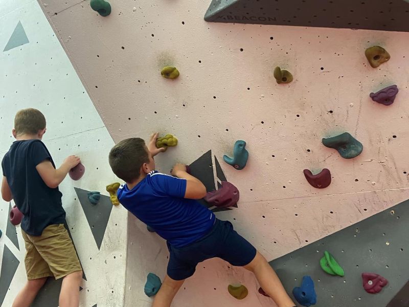 Indoor Climbing and bouldering wall