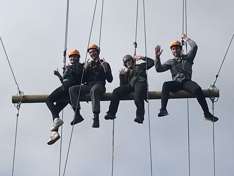Bedfordshire Adventure School Holiday Club High ropes course