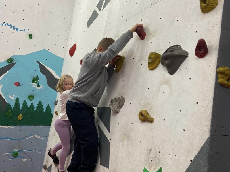 Indoor Climbing and bouldering wall
